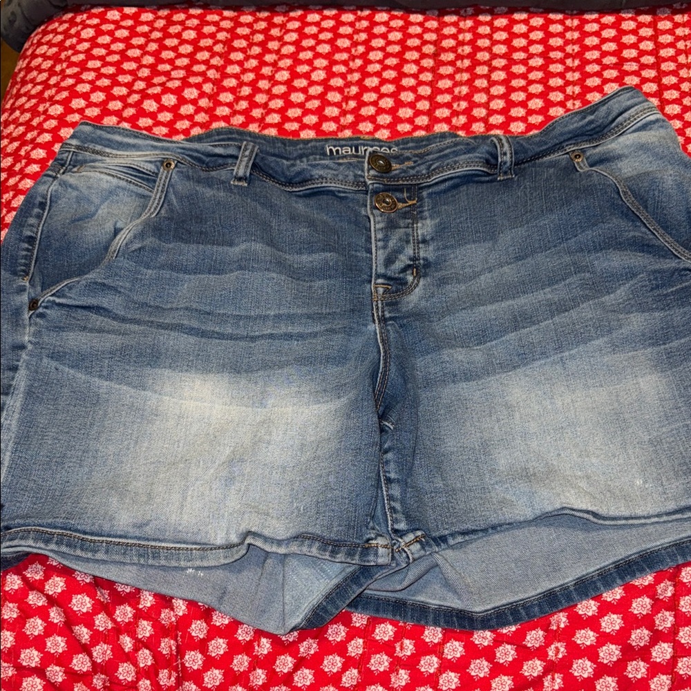 Maurices Classic Blue Jean Shorts